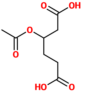 (图片) MC007698 3-(Acetyloxy)hexanedioic acid